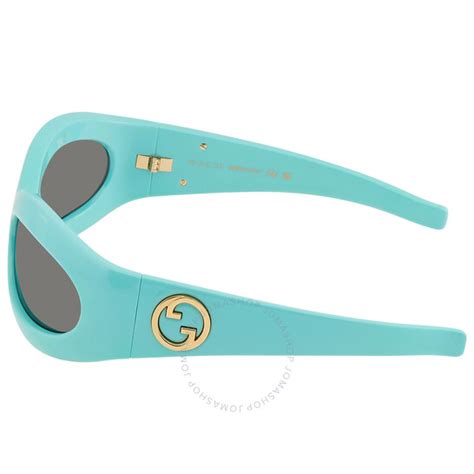 Gucci Grey Wrap Ladies Sunglasses GG1247S 006 60